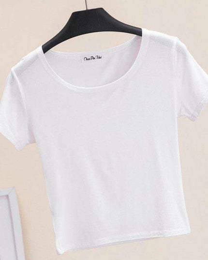 Stylish Cotton Blend Women's Summer Tee with Trendy Design