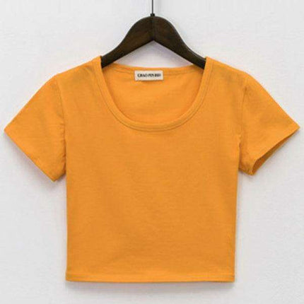 Stylish Cotton Blend Women's Summer Tee with Trendy Design