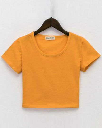 Stylish Cotton Blend Women's Summer Tee with Trendy Design