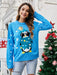 Festive Acrylic Christmas Sweater for Women - Stay Warm and Stylish this Holiday Season