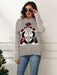 Winter Wonderland Knit Sweater for Ladies