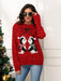 Cozy Winter Festive Knit Sweater for Women
