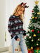 Women's Festive Christmas Sweater in Cozy Knit Fabric