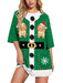 Festive Christmas Cheer Women's Top for Holiday Festivities