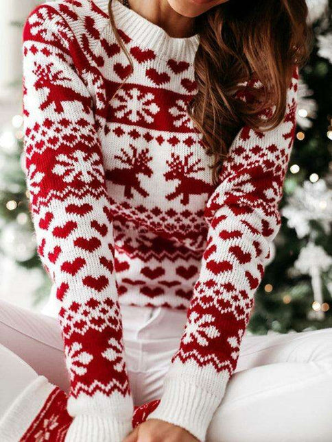 Chic Holiday Sweater for Women - Must-Have Festive Fashion for Christmas Celebrations