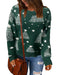 Cozy Festive Drop-Shoulder Sweater - Chic Women's Knitwear