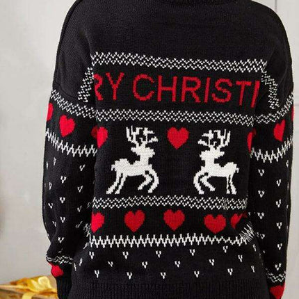 Elegant Comfort: Women's Polyester Knit Pullover for Chic Casual Wear