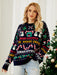 Festive Christmas Sweater - Women's Holiday Knit Top