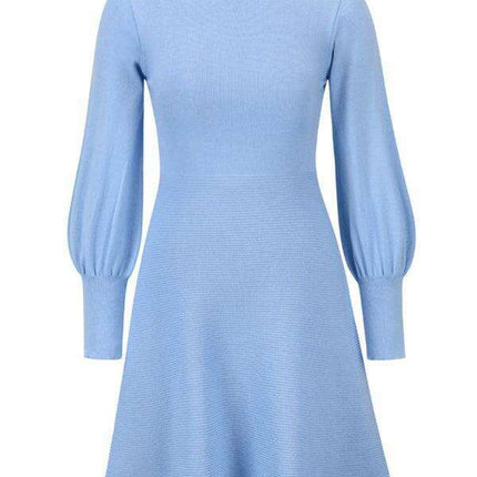 Chic Women's Sweater Dress for Effortless Autumn-Winter Style
