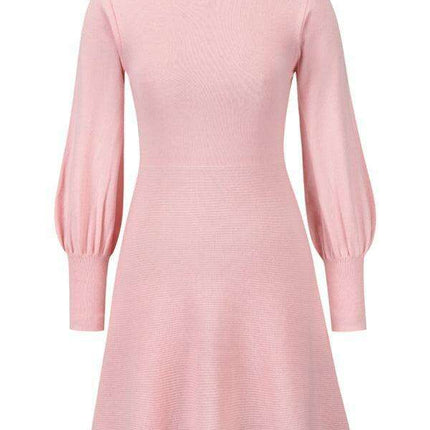 Chic Women's Sweater Dress for Effortless Autumn-Winter Style