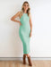 Jakoto | Elegant Sleeveless Bodycon Midi Dress
