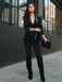 Velvet Sophistication | Women's Elegant Velvet Blazer