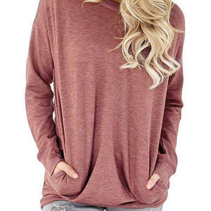 Batman Emblem Women's Cozy Long Sleeve Hoodie with Pouch Pocket