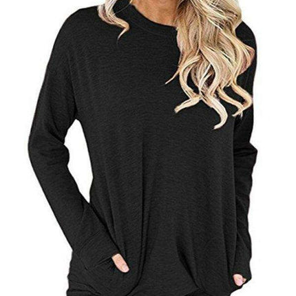 Batman Emblem Women's Cozy Long Sleeve Hoodie with Pouch Pocket