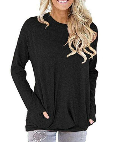 Batman Emblem Women's Cozy Long Sleeve Hoodie with Pouch Pocket