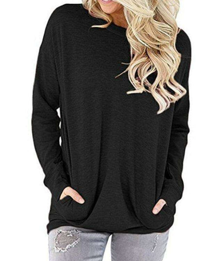 Batman Emblem Women's Cozy Long Sleeve Hoodie with Pouch Pocket