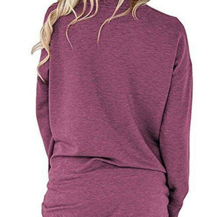 Batman Emblem Women's Cozy Long Sleeve Hoodie with Pouch Pocket