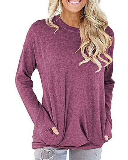 Batman Emblem Women's Cozy Long Sleeve Hoodie with Pouch Pocket