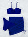 Elegant Shell Shape Bikini Set for Women - Stylish 3-Piece Swimsuit