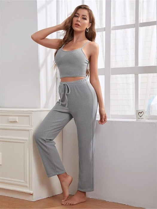 Cozy Women's Waffle Knit Lounge Set for Ultimate Relaxation