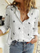 Jakoto | Women's Simple Elegance Linen Shirt with Long Sleeves