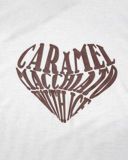 Bold Heart Print Crop Tee - Trendy Women's Graphic Top