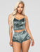 Jakoto Luxe Velvet V-neck Lingerie Ensemble