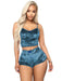 Jakoto Luxe Velvet V-neck Lingerie Ensemble
