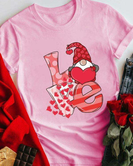 Curvy Women's Heartfelt Adventure Graphic Cotton Tee