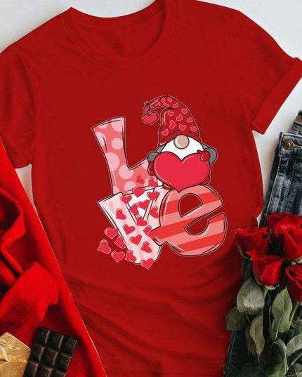 Curvy Women's Heartfelt Adventure Graphic Cotton Tee