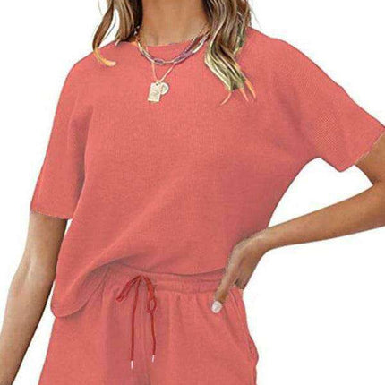 Chic Women's Waffle Lounge Set: Elevate Your Casual Style