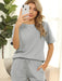 Stylish Women's Waffle Lounge Set: Comfy and Trendy Everyday Outfit