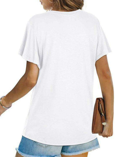 Elegant Twist-Front Crewneck Tee for Effortless Style