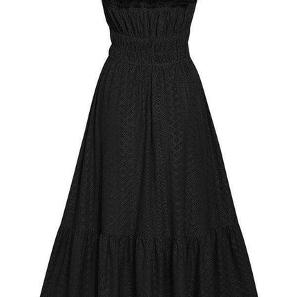Elegant Strapless Taffeta Cocktail Dress with Lace Detailing for Women