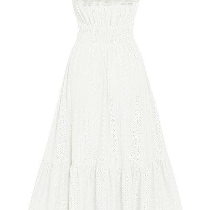 Elegant Strapless Taffeta Cocktail Dress with Lace Detailing for Women