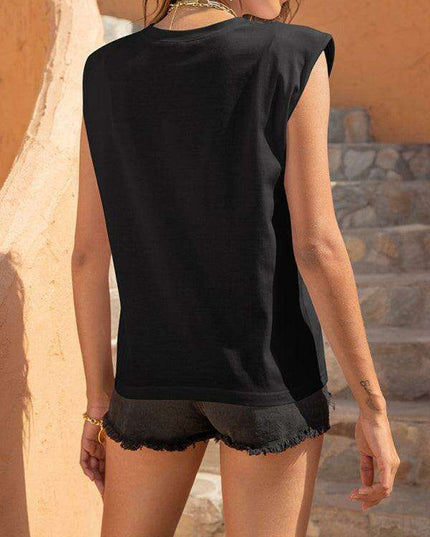 Elevate Your Look with the Confidence-Boosting Sleeveless Tank Top