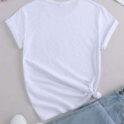 Chic Women's 'He Has Risen' Graphic Tee for a Stylish Easter Celebration