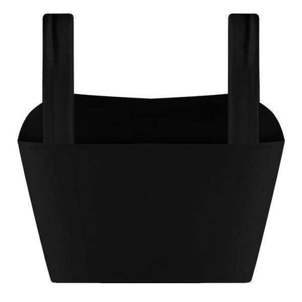 Elegant Square Neck Cotton Blend Crop Top for Trendsetting Women