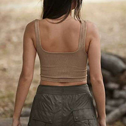 Jakoto Women's Chic Sleeveless Top in Luxurious Soft Fabric