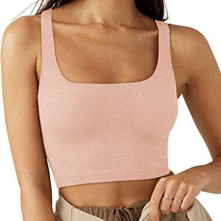 Jakoto Women's Chic Sleeveless Top in Luxurious Soft Fabric