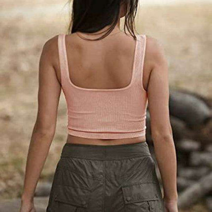 Jakoto Women's Chic Sleeveless Top in Luxurious Soft Fabric