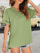 Relaxed Vibes | Women's Modal-blend V-neck T-shirt for Everyday Comfort