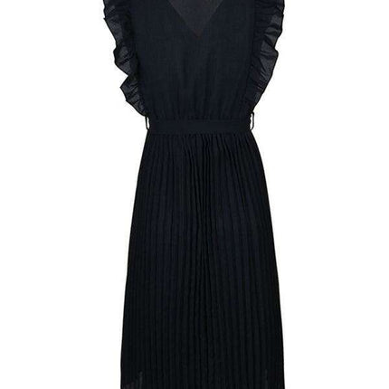 Summer Elegance Ruffled Dress - Classic Allure