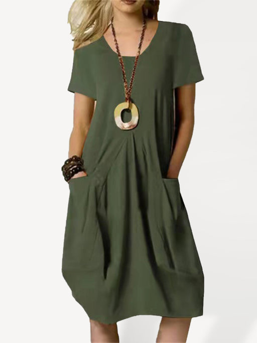 Summer Breeze Linen Mini Dress - Effortless Style and Comfort