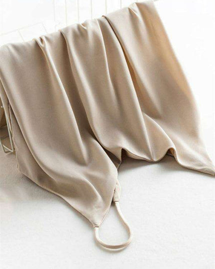Elegant Cream Satin Camisole Top