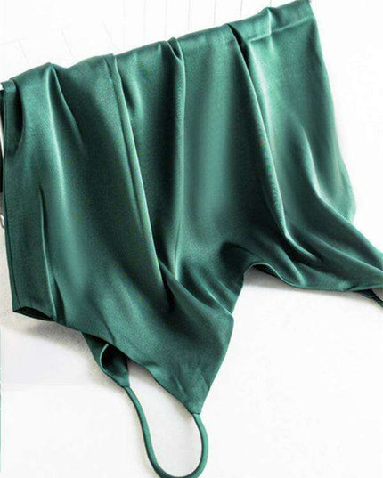 Elegant Cream Satin Camisole Top