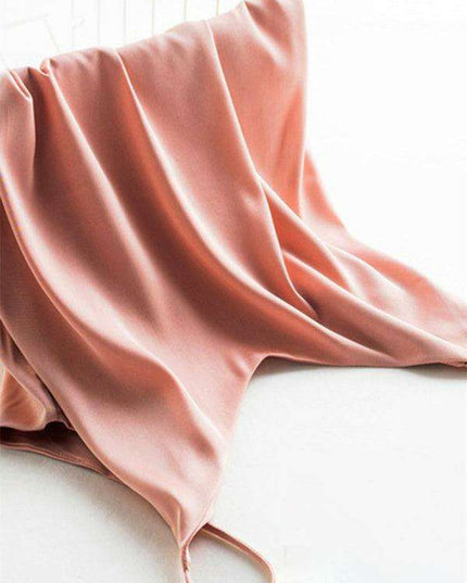 Elegant Cream Satin Camisole Top