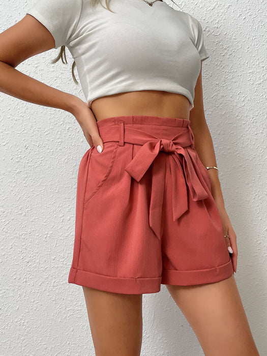 Summer Vibes Tie-Waist Shorts - Women's Summer Essentials