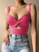 Chic V-Neck Halter Top - Your Versatile Wardrobe Staple