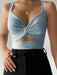 Chic V-Neck Halter Top - Your Versatile Wardrobe Staple